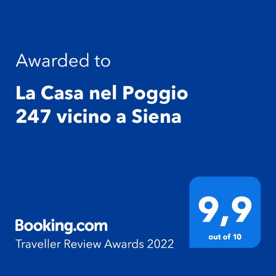 Ferienwohnung La Casa Nel Poggio 247 Vicino A Siena Ponte a Tressa Exterior foto